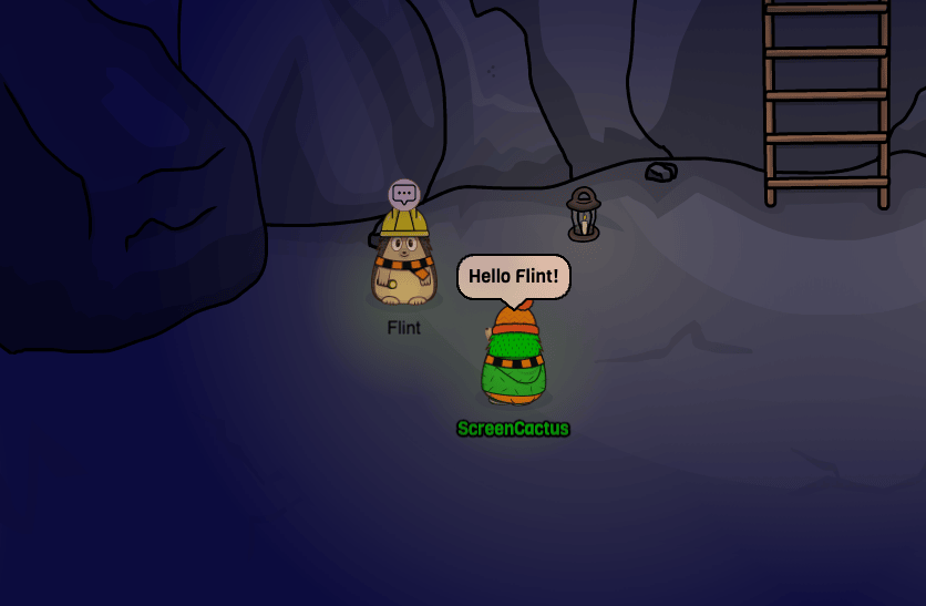 ScreenCactus talking to Flint
